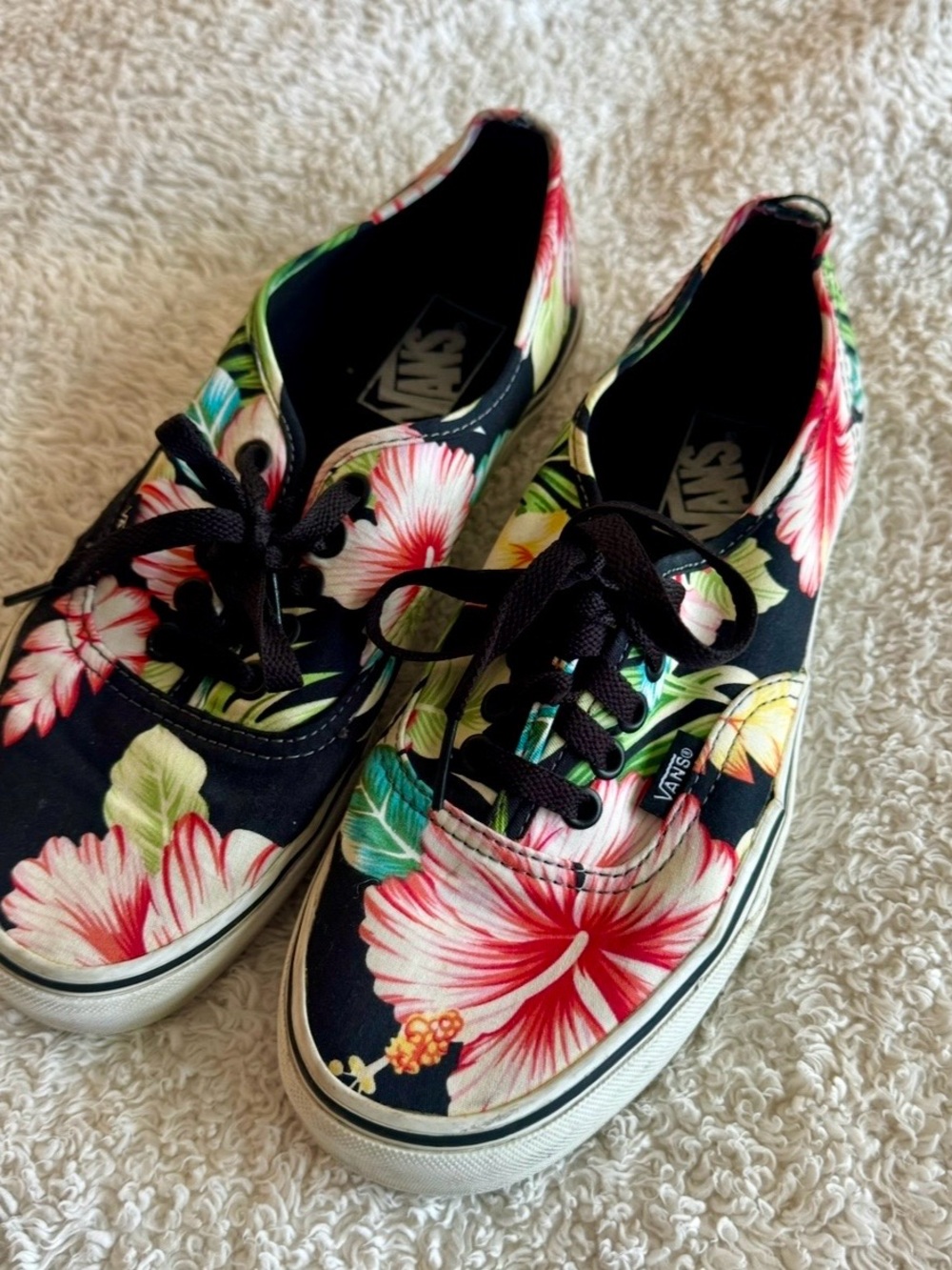 Vans low top sneakers - Hawaiian print
